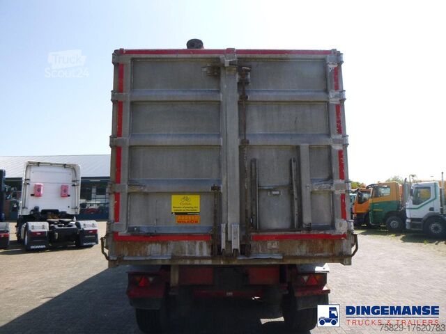 Teherautó Wilcox Tipper trailer alu 55 m3 + tarpaulin