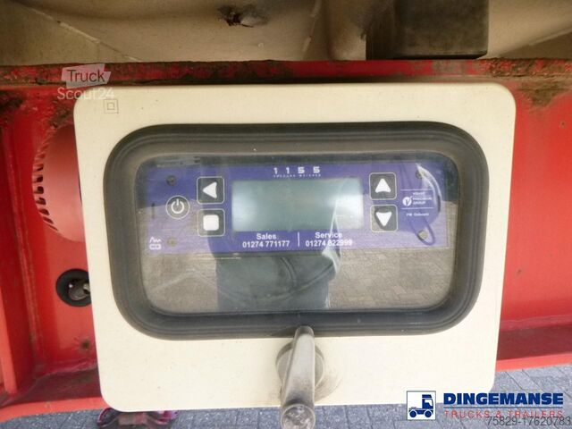 Teherautó Wilcox Tipper trailer alu 55 m3 + tarpaulin