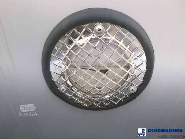 Tank Magyar Chemical tank inox L4BH 37.5 m3 / 4 comp ADR 26...