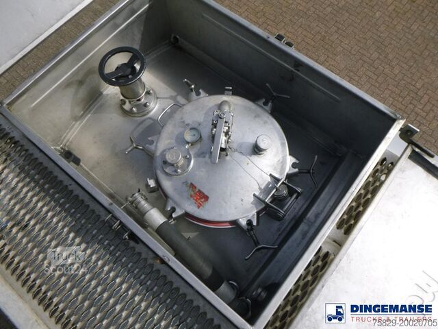 Tank Magyar Chemical tank inox L4BH 37.5 m3 / 4 comp ADR 26...