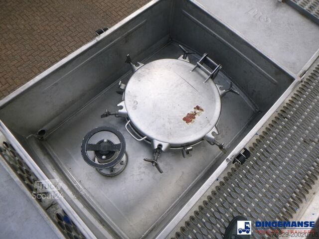 Tank Magyar Chemical tank inox L4BH 37.5 m3 / 4 comp ADR 26...