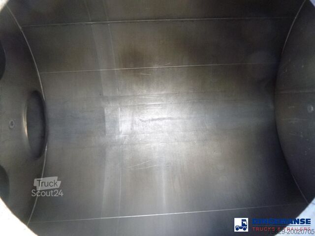 Tank Magyar Chemical tank inox L4BH 37.5 m3 / 4 comp ADR 26...