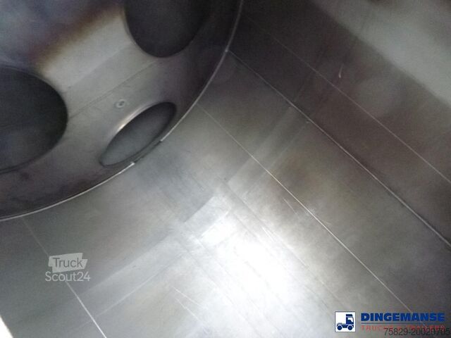 Tank Magyar Chemical tank inox L4BH 37.5 m3 / 4 comp ADR 26...