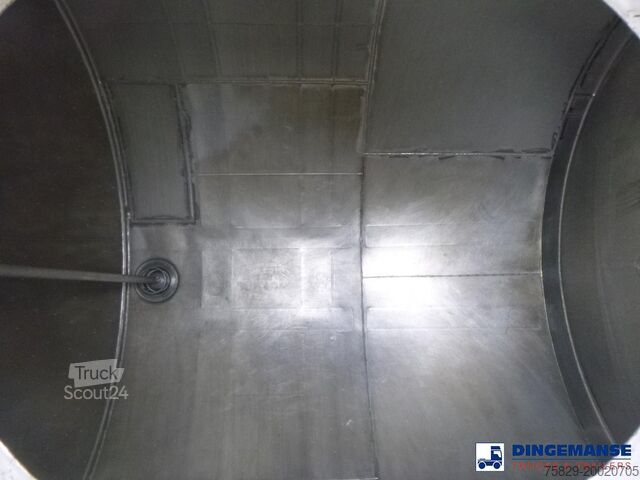 Tank Magyar Chemical tank inox L4BH 37.5 m3 / 4 comp ADR 26...
