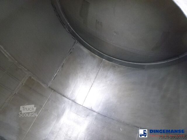 Tank Magyar Chemical tank inox L4BH 37.5 m3 / 4 comp ADR 26...
