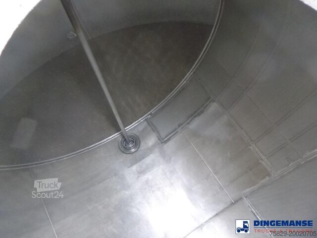Tank Magyar Chemical tank inox L4BH 37.5 m3 / 4 comp ADR 26...