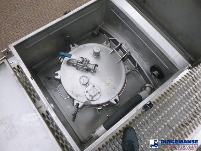 Tank Magyar Chemical tank inox L4BH 37.5 m3 / 4 comp ADR 26...