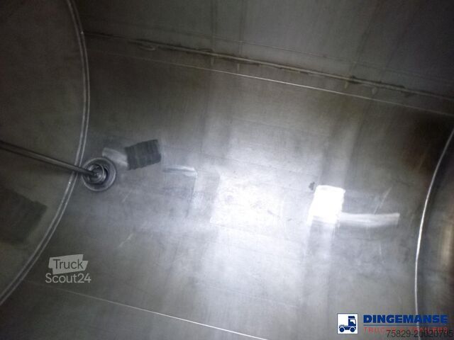 Tank Magyar Chemical tank inox L4BH 37.5 m3 / 4 comp ADR 26...