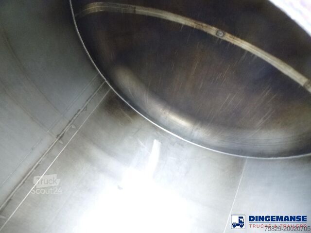 Tank Magyar Chemical tank inox L4BH 37.5 m3 / 4 comp ADR 26...