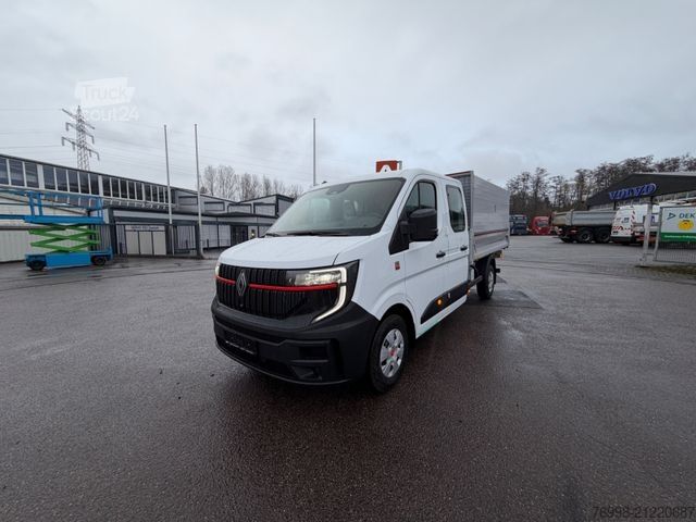 Tipper van RENAULT MASTER DOPPELKABINER KIPPER MIT LAUBFANG
