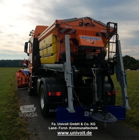 Speciale doeleinden vrachtwagen MAN MAN TGS 18.520 Allrad Hydro Streuer Schneepflug