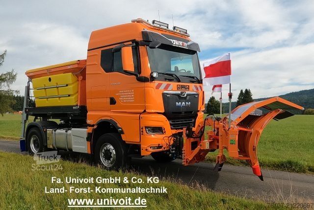 Speciale doeleinden vrachtwagen MAN MAN TGS 18.520 Allrad Hydro Streuer Schneepflug
