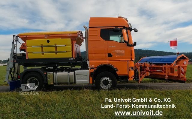 Speciale doeleinden vrachtwagen MAN MAN TGS 18.520 Allrad Hydro Streuer Schneepflug