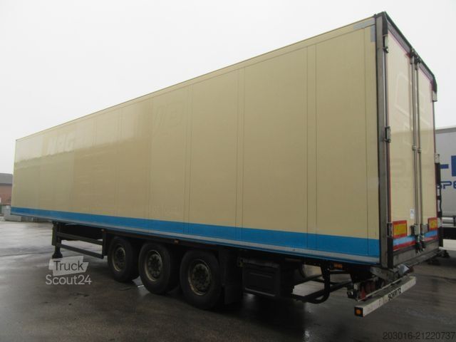 Reefer semitrailer SCHMITZ CARGOBULL Scheibe Achslift Doppelstock 7cm Wand HU & SP