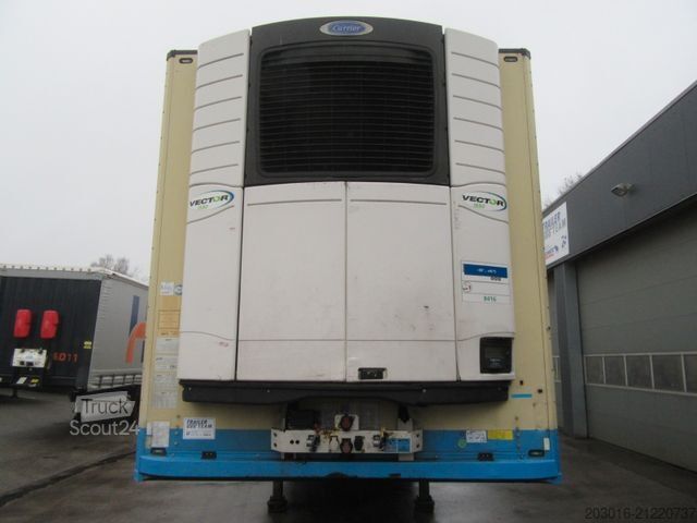 Reefer semitrailer SCHMITZ CARGOBULL Scheibe Achslift Doppelstock 7cm Wand HU & SP