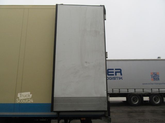 Reefer semitrailer SCHMITZ CARGOBULL Scheibe Achslift Doppelstock 7cm Wand HU & SP