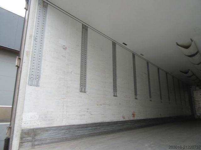 Reefer semitrailer SCHMITZ CARGOBULL Scheibe Achslift Doppelstock 7cm Wand HU & SP