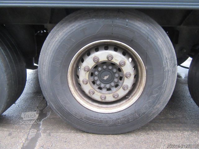 Reefer semitrailer SCHMITZ CARGOBULL Scheibe Achslift Doppelstock 7cm Wand HU & SP