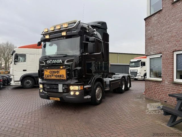 Zware vrachtwagen SCANIA R730 6X4 / Full steel suspension-Blatt Federung