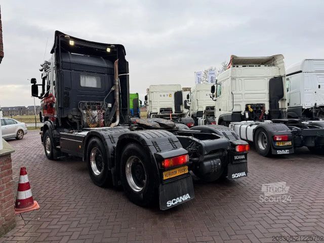 Zware vrachtwagen SCANIA R730 6X4 / Full steel suspension-Blatt Federung