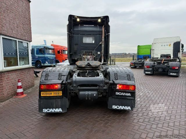 Zware vrachtwagen SCANIA R730 6X4 / Full steel suspension-Blatt Federung