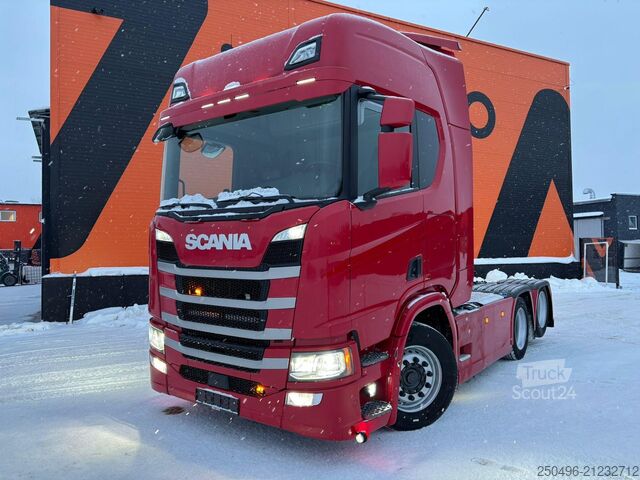 Standaard trekker Scania R 500 6x2 RETARDER / DOUBLE BOGIE