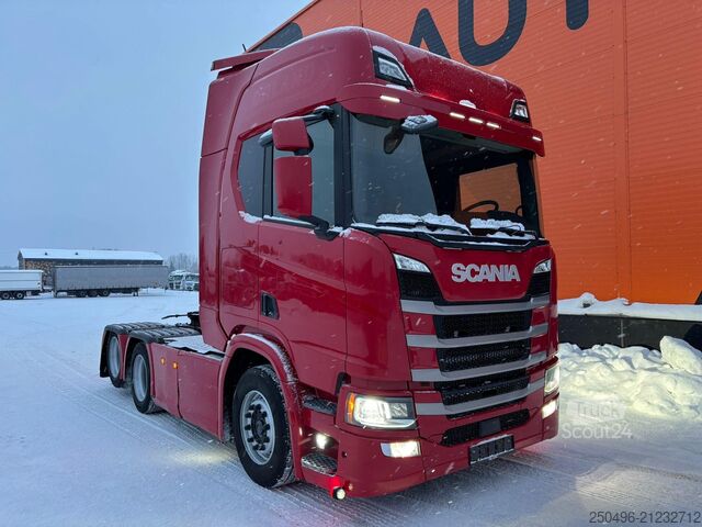 Standaard trekker Scania R 500 6x2 RETARDER / DOUBLE BOGIE