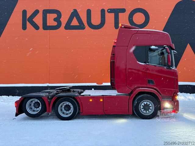 Standaard trekker Scania R 500 6x2 RETARDER / DOUBLE BOGIE