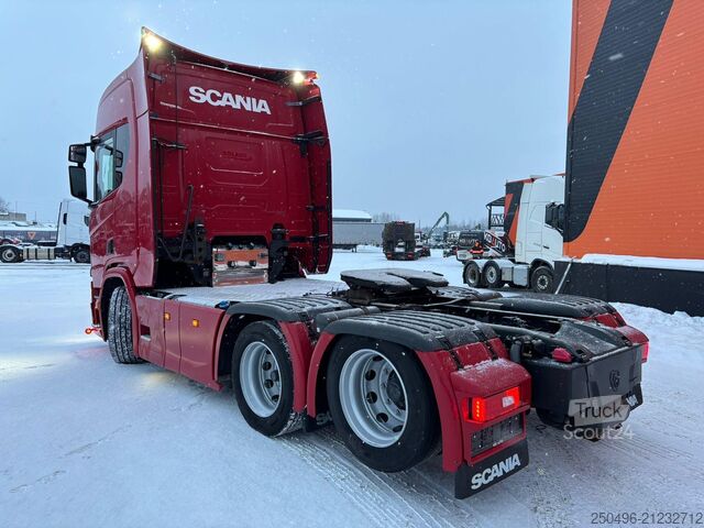 Standaard trekker Scania R 500 6x2 RETARDER / DOUBLE BOGIE