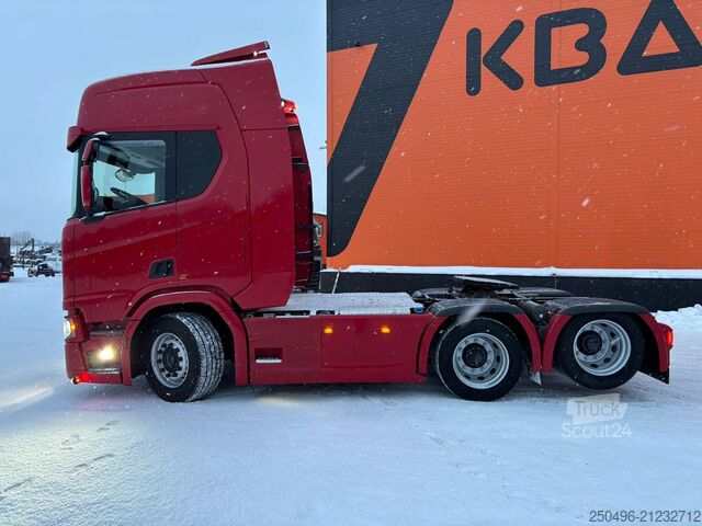 Standaard trekker Scania R 500 6x2 RETARDER / DOUBLE BOGIE