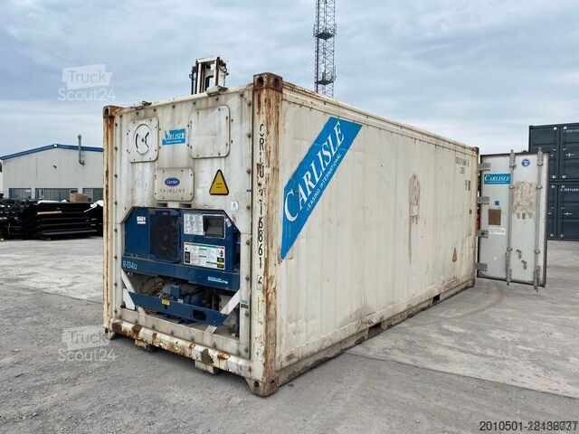 Spezialcontainer 20 Fuß Tiefkühlcontainer / Reefer Kühlcontainer Vermietung, Mietcontainer