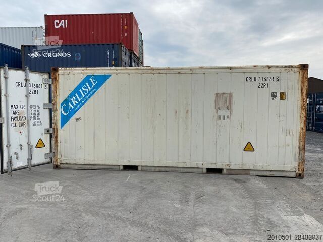 Spezialcontainer 20 Fuß Tiefkühlcontainer / Reefer Kühlcontainer Vermietung, Mietcontainer