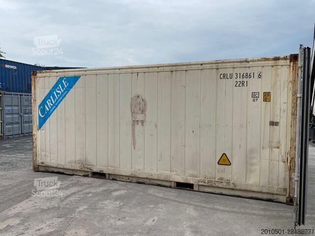 Spezialcontainer 20 Fuß Tiefkühlcontainer / Reefer Kühlcontainer Vermietung, Mietcontainer