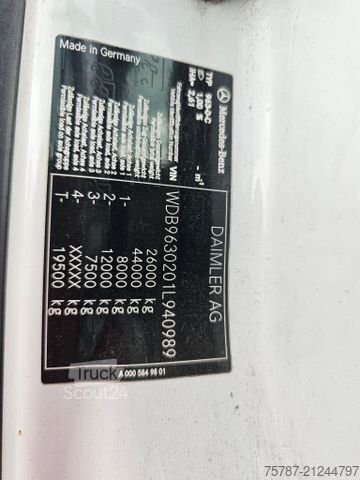 Lastbil med utbytbar kaross MERCEDES-BENZ 2545 BDF Twistlook, Klima, Euro 6, 2 x AHK