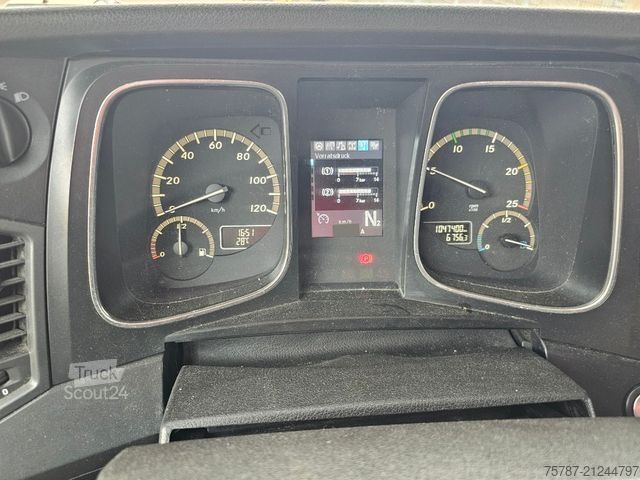 Lastbil med utbytbar kaross MERCEDES-BENZ 2545 BDF Twistlook, Klima, Euro 6, 2 x AHK