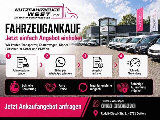Fourgon pick-up FORD Transit TDI Maxi DoKa Pritsch=3300mm*Garantie*