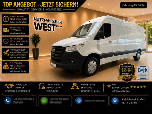 Kastenwagen hoch MERCEDES-BENZ Sprinter 315/316 CDI Maxi Hoch+Lang*Garantie*