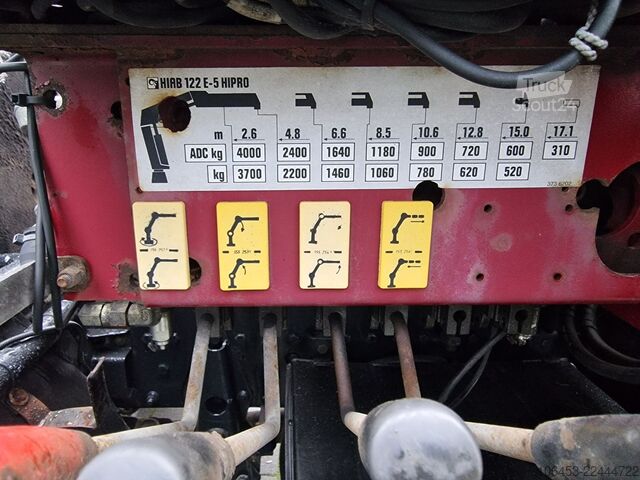 Tipvogn MAN 13.180 AK 4x4 Allrad/Single/Kran Hiab Tüv neu