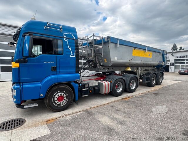 Sklopný návěs SCHMITZ CARGOBULL SKI 18 SL-7,2SR hydraulische Heckklappe