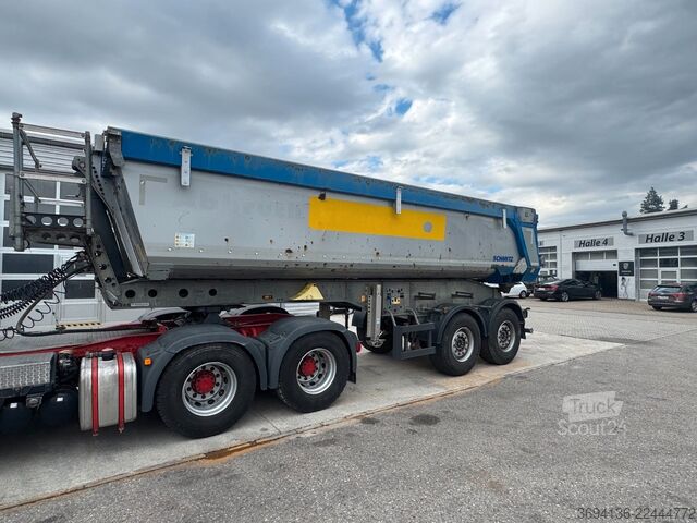 Sklopný návěs SCHMITZ CARGOBULL SKI 18 SL-7,2SR hydraulische Heckklappe