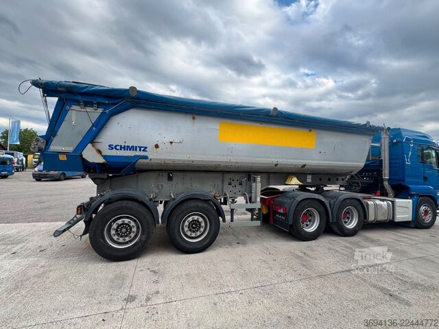Sklopný návěs SCHMITZ CARGOBULL SKI 18 SL-7,2SR hydraulische Heckklappe