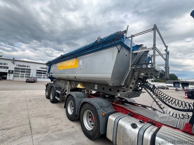 Sklopný návěs SCHMITZ CARGOBULL SKI 18 SL-7,2SR hydraulische Heckklappe