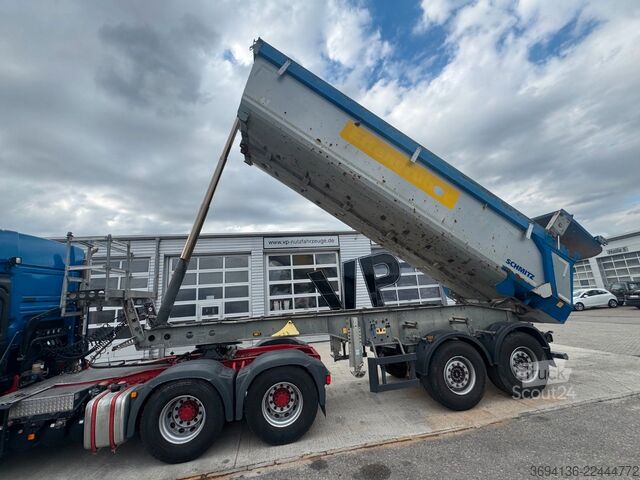 Sklopný návěs SCHMITZ CARGOBULL SKI 18 SL-7,2SR hydraulische Heckklappe