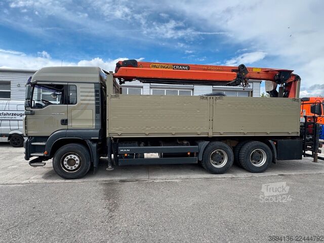 Кран, монтиран на камион MAN TGS 26.480 BB 6x4 PK 25001 EL am Heck