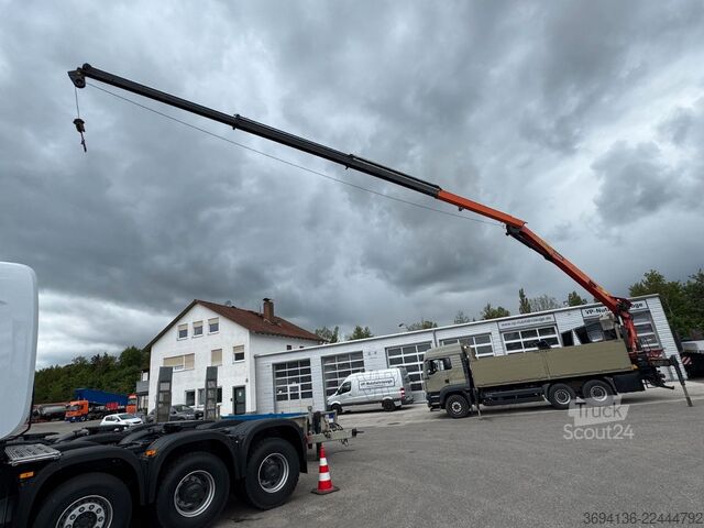 Кран, монтиран на камион MAN TGS 26.480 BB 6x4 PK 25001 EL am Heck