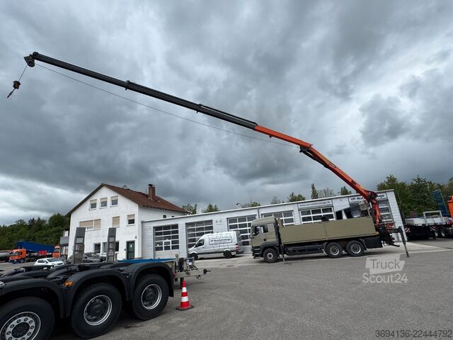 Кран, монтиран на камион MAN TGS 26.480 BB 6x4 PK 25001 EL am Heck