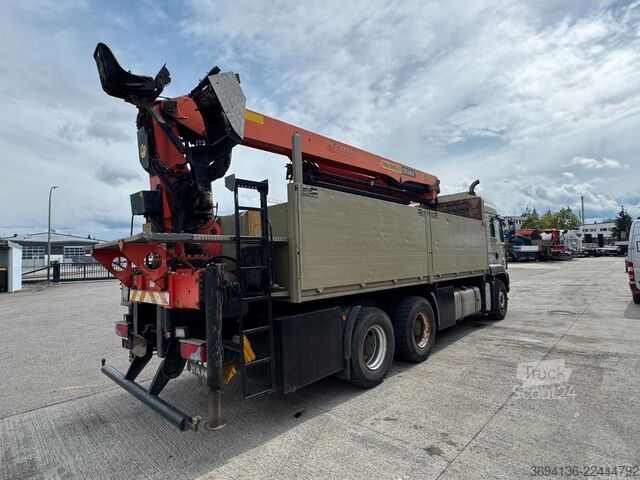 Кран, монтиран на камион MAN TGS 26.480 BB 6x4 PK 25001 EL am Heck