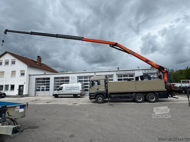 Кран, монтиран на камион MAN TGS 26.480 BB 6x4 PK 25001 EL am Heck