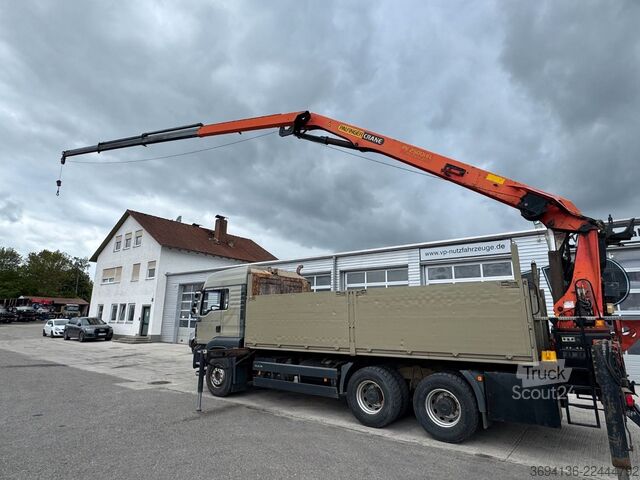 Кран, монтиран на камион MAN TGS 26.480 BB 6x4 PK 25001 EL am Heck