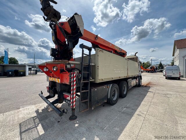 Kamyon üzerine monteli vinç MAN TGS 26.480 6x4 PK 25001 EL 25,1 m Seilwinde Funk